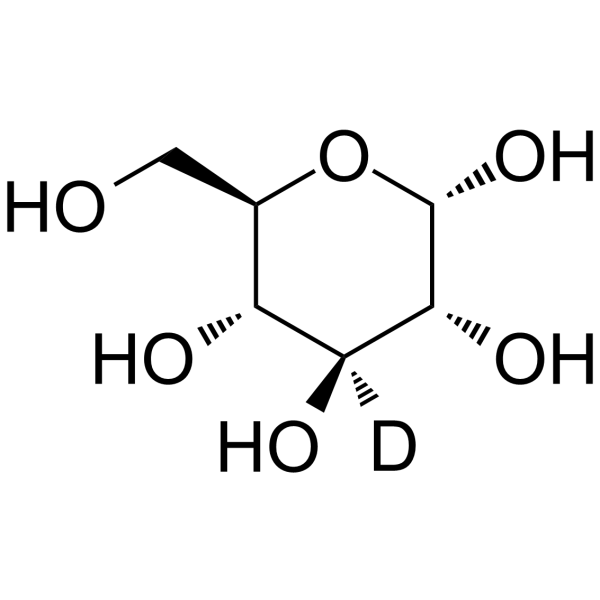 D-Glucose-d1-2 Structure
