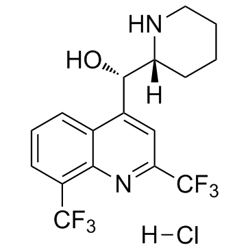 盐酸甲氟喹结构式