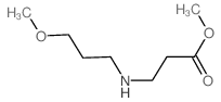Methyl 3-[(3-methoxypropyl)amino]propanoate结构式