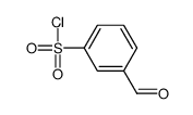 3-甲酰基苯磺酰氯结构式