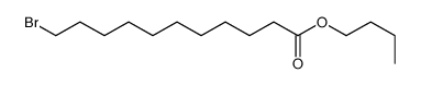 11-Bromoundecanoic acid butyl ester Structure