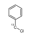 氯化苯甲基-α-13C结构式
