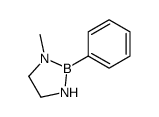 1-methyl-2-phenyl-1,3,2-diazaborolidine结构式