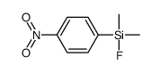 fluoro-dimethyl-(4-nitrophenyl)silane Structure