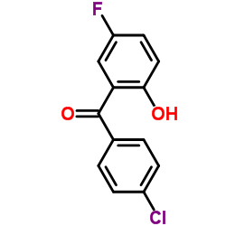 4'-Chloro-5-fluoro-2-hydroxybenzophenone Structure