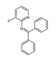 benzhydrylidene(3-fluoropyridin-2-yl)amine结构式