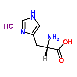 L-组氨酸盐酸盐结构式