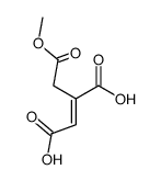 trans-aconitic acid α-methyl ester Structure