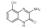 3-氨基-5-羟基喹喔啉-2-(1H)-酮结构式