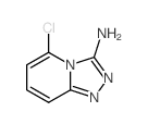 5-氯-1,2,4-三唑并[4,3-a]吡啶-3-胺结构式