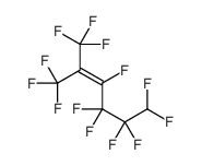 1,1,1,3,4,4,5,5,6,6-decafluoro-2-(trifluoromethyl)hex-2-ene结构式