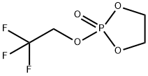 2-(2,2,2-三氟乙氧基)-1,3,2-二氧膦杂环戊烷 2-氧化物结构式