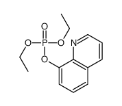 diethyl quinolin-8-yl phosphate结构式