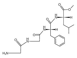 H2N-Gly-Gly-Phe-Leu-OMe结构式