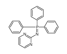 triphenyl(pyrimidin-2-ylimino)-λ5-phosphane结构式