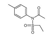 Acetamide, N-ethyl-N-(p-tolyl)- Structure