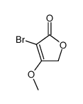 4-methoxy-3-bromo-furan-2(5H)-one Structure