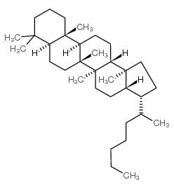 17beta(h),21beta(h)-22rs-tetrakishomohopane Structure