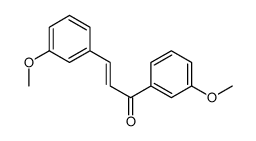 (E)-1,3-bis(3-methoxyphenyl)prop-2-en-1-one结构式