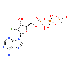 2'-fluoro-2'-deoxyadenosine triphosphate Structure