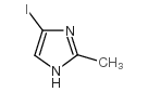 4-碘-2-甲基-1H-咪唑结构式