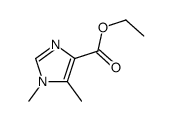 1,5-二甲基-1H-咪唑-4-羧酸乙酯结构式