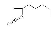 (R)-(-)-2-庚基异氰酸酯结构式