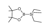 Et3SiB(pinacolato)结构式