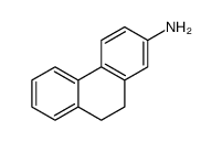 9,10-dihydro-2-phenanthrenamine结构式
