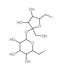 a-D-Glucopyranoside,6-deoxy-6-fluoro-b-D-fructofuranosyl6-deoxy-6-fluoro- structure