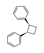 顺式-1,2-二苯基环丁烷结构式