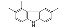 3,4,6-trimethyl-9H-carbazole Structure