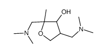 3-Furanol,2,4-bis[(dimethylamino)methyl]tetrahydro-2-methyl-(9CI)结构式