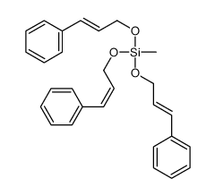 methyltris[(3-phenylallyl)oxy]silane结构式
