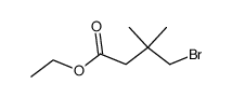 4-bromo-3,3-dimethyl-butyric acid ethyl ester Structure