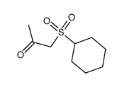 cyclohexanesulfonyl-acetone Structure