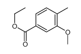 3-甲氧基-4-甲基苯甲酸乙酯结构式
