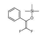 (2,2-difluoro-1-phenylethenoxy)-trimethylsilane结构式