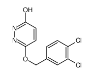 3-[(3,4-dichlorophenyl)methoxy]-1H-pyridazin-6-one Structure