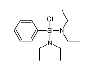 N-[chloro-(diethylamino)-phenylsilyl]-N-ethylethanamine Structure