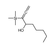 3-trimethylsilylnona-1,2-dien-4-ol结构式