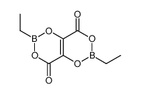 2,6-diethyl-[1,3,2]dioxaborinino[5,4-d][1,3,2]dioxaborinine-4,8-dione结构式