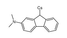 (2-(dimethylamino)-9H-fluoren-9-yl)cesium结构式