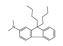 9,9-dibutyl-N,N-dimethylfluoren-2-amine结构式