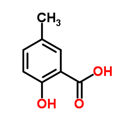 5-Methylsalicylic acid Structure