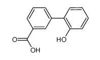 2'-HYDROXY-[1,1'-BIPHENYL]-3-CARBOXYLIC ACID structure