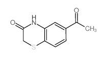 6-ACETYL-2H-BENZO[B][1,4]THIAZIN-3(4H)-ONE结构式