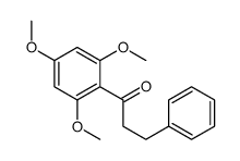 3-phenyl-1-(2,4,6-trimethoxyphenyl)propan-1-one Structure