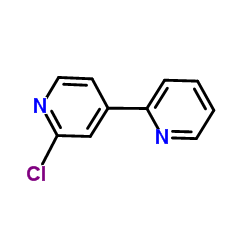 2'-Chloro-2,4'-bipyridine结构式