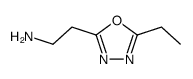 2-(5-乙基-1,3,4-噁二唑-2-基)乙胺结构式